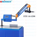 Máy ta rô điện dạng cần đứng ngang servo Unifast ETU-16-1200