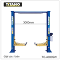 Cầu nâng ô tô 2 trụ giằng trên TC-4000SW, 4 tấn