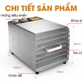 Máy sấy hoa quả mini 6 khay KN - MS6K