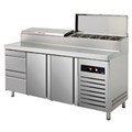 BÀN MÁT INOX PIZZA ASBER 428 LÍT GTPZ-180-22