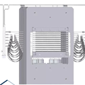 Máy ép nóng nhiều lớp thủy lực cho sản xuất ép nóng nhiều lớp ván gỗ NYJ-1200T