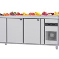 Bàn salad quạt gió 3 cánh inox BSQ.3MI1876