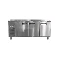 Bàn mát 3 cánh inox Coldraft CDA-1800TR