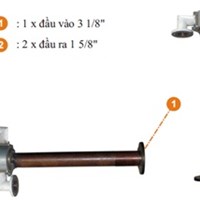 Bộ chia 2 anten UHF TTE09153