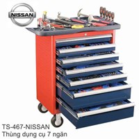 Thùng dụng cụ 7 ngăn, 110 chi tiết NISSAN