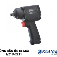 Súng Bắn Ốc Xe Máy Dùng Hơi Kuanai K-2211 1/2″ Inch Đài Loan