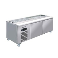 BÀN MÁT INOX SALAD BERJAYA 331 LÍT BS 2D/SSC6/Z