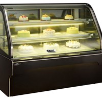 Tủ trưng bày bánh kem OKASU OKS-G428FS (Dòng tủ bánh hồ quang đôi)