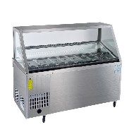 BÀN MÁT SALAD ÂM 3 CÁNH CÓ KÍNH CHẮN FRCR-5