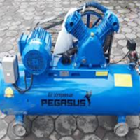 Máy nén khí dây đai Pegasus 15HP 2 cấp dùng điện 3 pha TM-W-1.6/12.5-500L