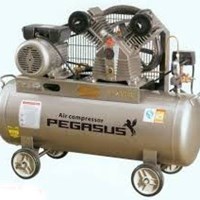 Máy nén khí dây đai Pegasus 2 cấp 3HP TM-V-0.25/12.5-100L