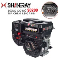 Động cơ xăng tua chậm Shineray SC200