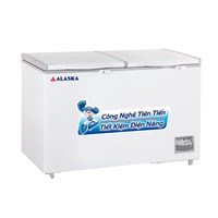 Tủ đông 2 cửa nắp đỡ Alaska HB-550N