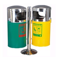 Thùng rác inox treo đôi PG-EX024