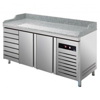 BÀN MÁT INOX PIZZA ASBER 194 LÍT GTP-8-200-27