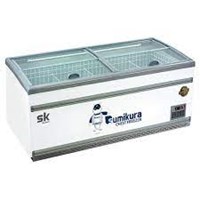 Tủ đông Sumikura SKIF-250SX mặt kính phẳng 1100L