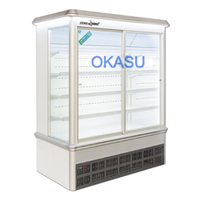Tủ mát siêu thị 2 cánh kính cửa trượt Okasu OKS-1500FAMY