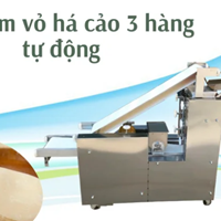 Máy làm vỏ há cảo 3 hàng tự động MLVHC3H