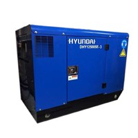 Máy phát điện 12.5KVA-13.5KVA diesel Hyundai  DHY12500SE-3 (3 pha) vỏ chống ồn, đề nổ