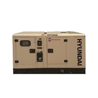 Máy phát điện 20KVA -22KVA diesel Hyundai 3 pha với vỏ chống ồn đồng bộ DHY22KSE