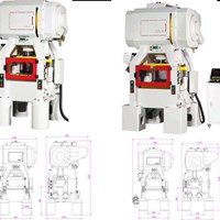 Máy dập tốc độ cao với giàn quay đơn CHS-40SP