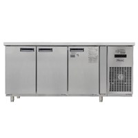 BÀN MÁT INOX UNIBAR 3 CÁNH 340 LÍT UB-3MI1860