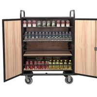 Xe đẩy minibar 4 tầng C-7388