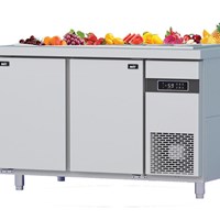 Bàn salad quạt gió 2 cánh inox BSQ.2MI1276