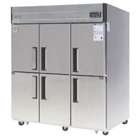 Tủ đông mát 6 cánh inox Everzen UDS-65RFIR (Unique Daesung)