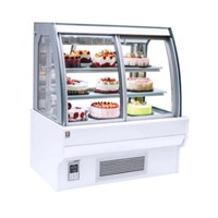 Tủ trưng bày bánh kem kính cong mở cửa trước Bestcool BCE-5R