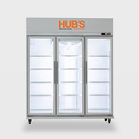 Tủ mát 3 cánh kính HUB’S HUBS-3LS