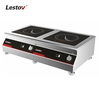 Bếp điện từ công nghiệp đôi để bàn Lestov LT-TPP-B105