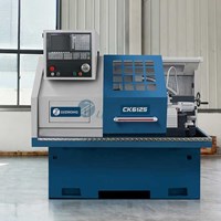 Máy tiện CNC giường phẳng CK6125