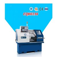 Máy tiện CNC giường phẳng CQK6136