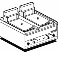 Bếp chiên nhúng đôi dùng điện Lotus FQ-2ET